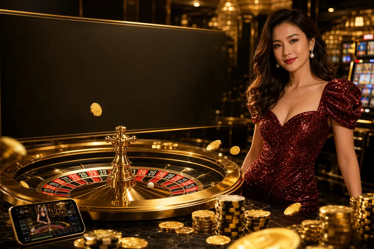 waja32 Casino meja live dealer baccarat